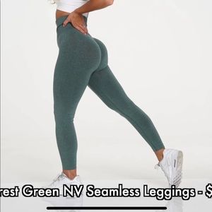 Forest Green NV Seamless Leggings